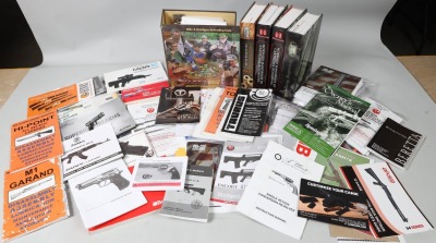 Reloading books and firearm manuals