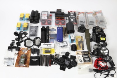 Flashlights and binoculars