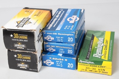 6 Bxs Assorted Rifle Ammo