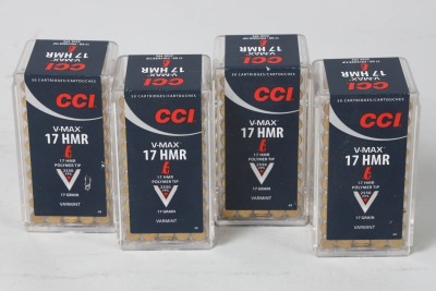 4 Bxs CCI 17 HMR Ammo