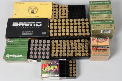 200 Rds .45 ACP/9mm Ammo