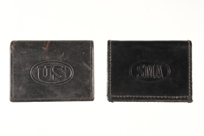 2 Leather Cartridge Boxes