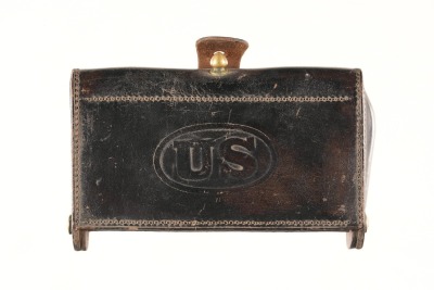 Watervliet Arsenal Leather Cartridge Box