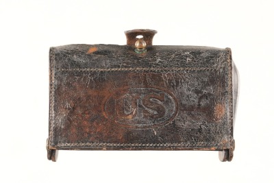 Watervliet Arsenal Leather Cartridge Box