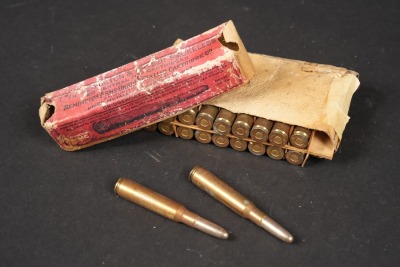 Box of Vintage Remington 7mm Ammo