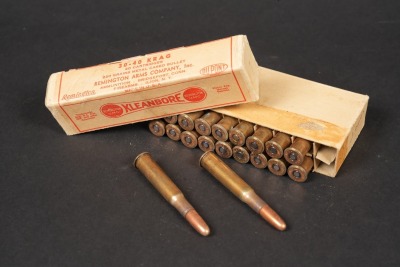 Box of Vintage Remington .30-40 Krag ammo