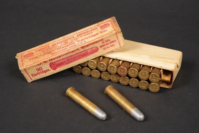 Box of Vintage UMC .45-500 Ammo