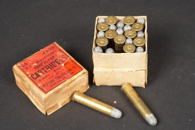 Box of Vintage Winchester .45-70 Ammo