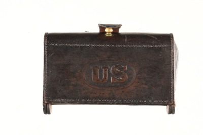 Watervliet Arsenal Leather Cartridge Box