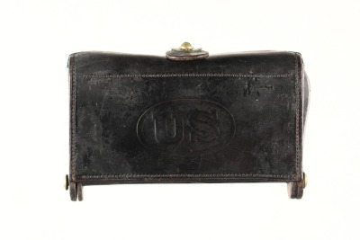 Watervliet Arsenal Leather Cartridge Box