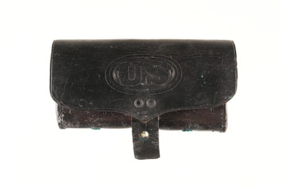 US Leather Cartridge Box