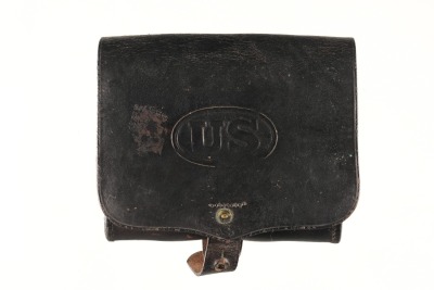 US Leather Cartridge Box