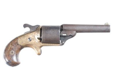 Moores Patent Firearms Co Teatfire Revolver .32 te