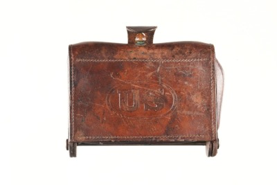 US Leather Cartridge Box