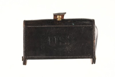 Watervliet Arsenal Leather Cartridge Box