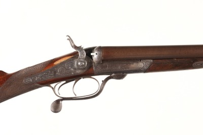 Charles Lancaster Back Action SxS Shotgun 12ga