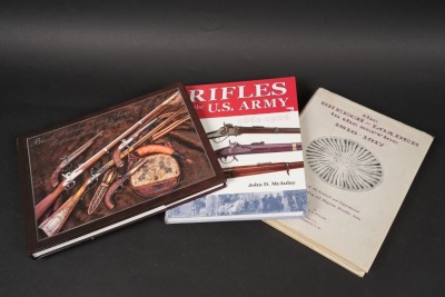 3 Early American Firearms Books