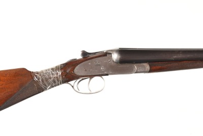 Charles Lancaster Hammerless Ejector SxS Shotgun 12ga