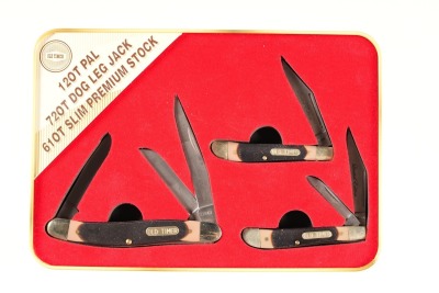 Schrade Old Timer 3 Knife Set