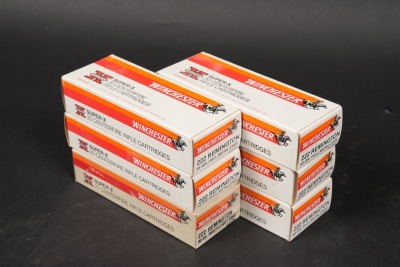 6 Bxs Winchester .222 Rem Ammo