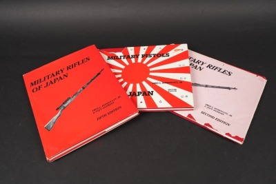 3 Honeycutt/Anthony Firearms of Japan Books (Signe