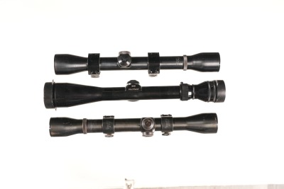 3 Weaver/Redfield Scopes