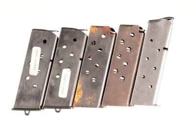 5 Pistol Magazines