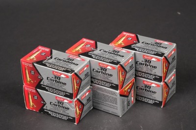 6 Bxs Aguila .30 Carbine Ammo