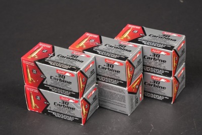 6 Bxs Aguila .30 Carbine Ammo