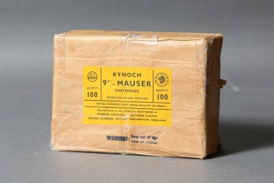 1 Brick Vintage Kynoch 9mm Mauser Ammo