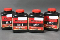 4 Bottles Accurate Smokeless Propellant