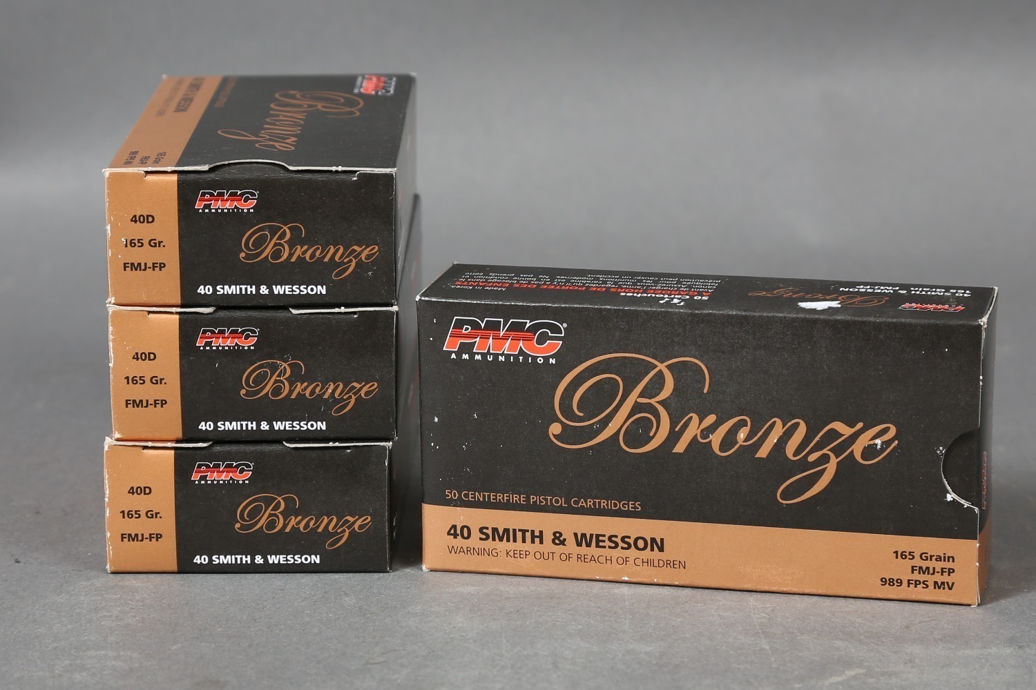 4 bxs PMC .40 S&W Ammo