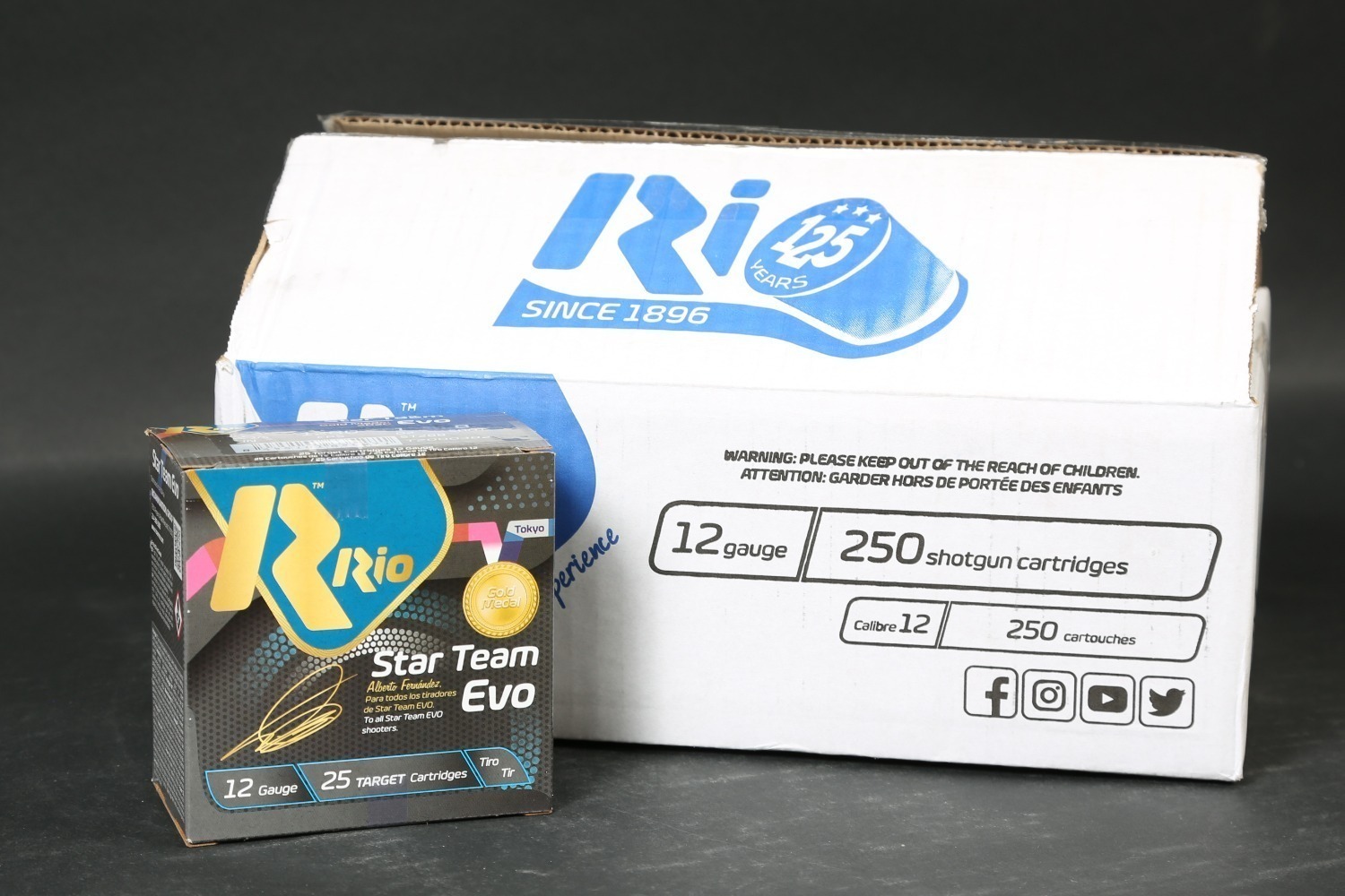 1 Case Rio 12ga Evo Ammo