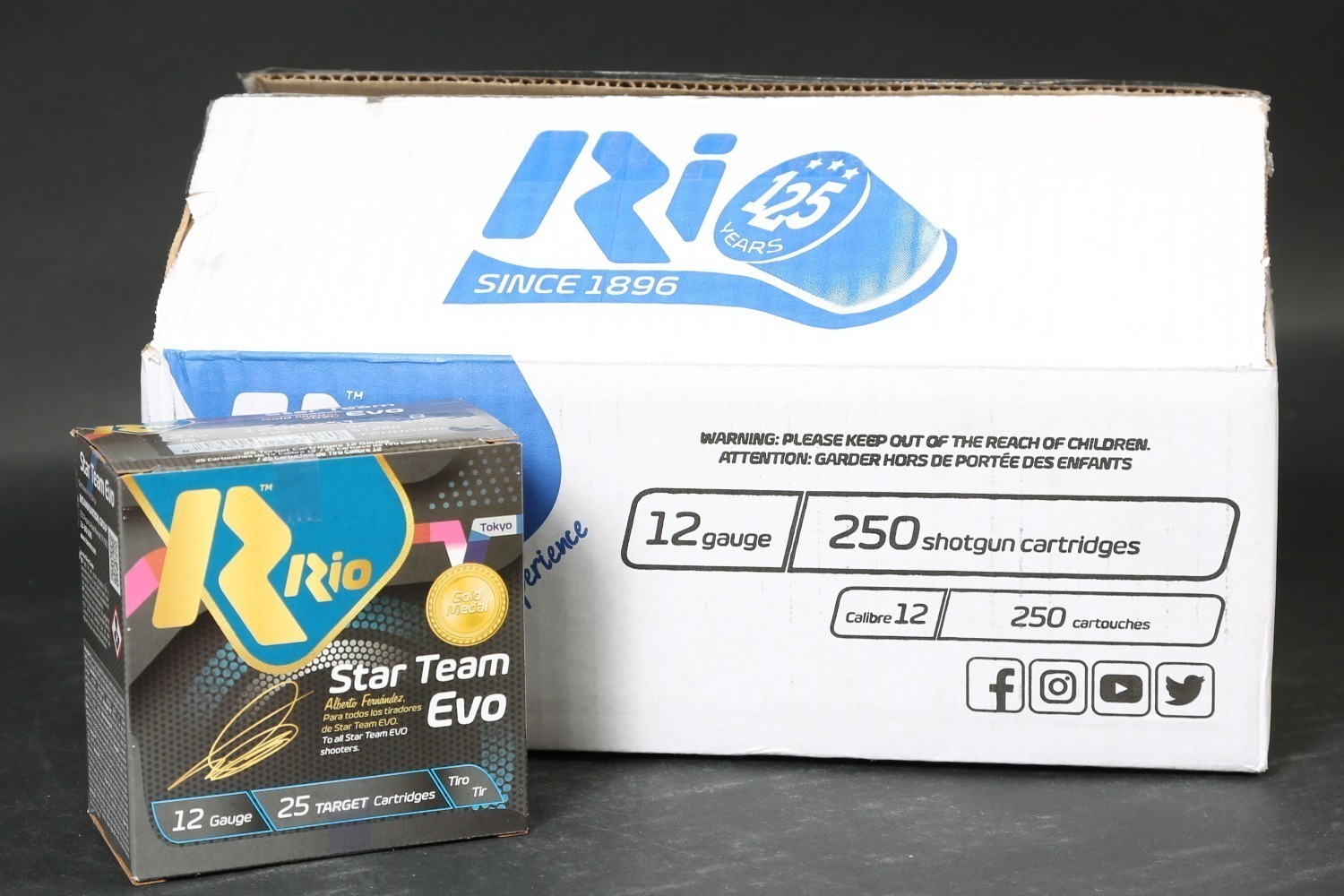 1 Case Rio 12ga Evo Ammo