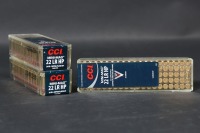 3 bxs CCI .22lr HP Ammo