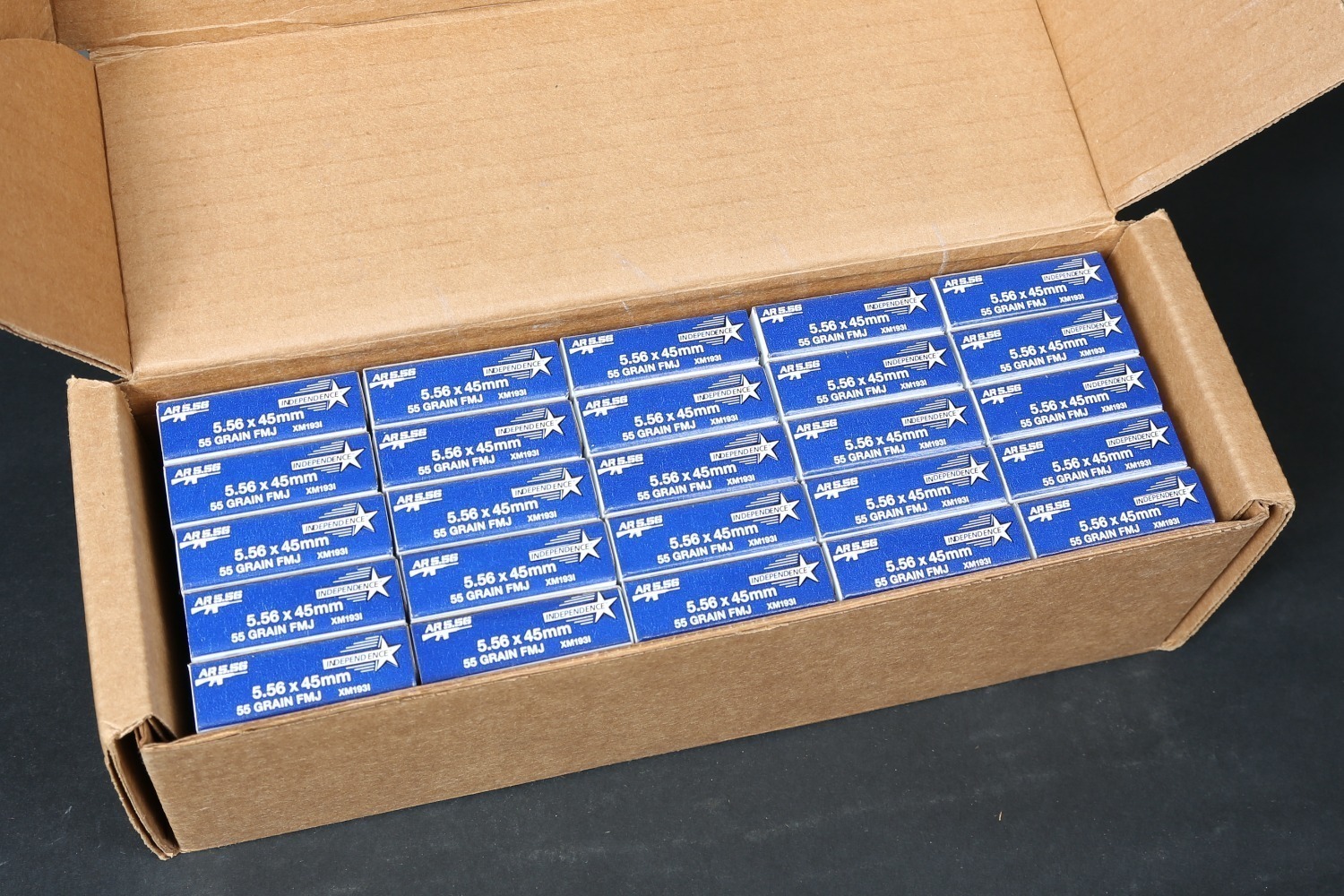 1 Case of Independence 5.56 Ammo