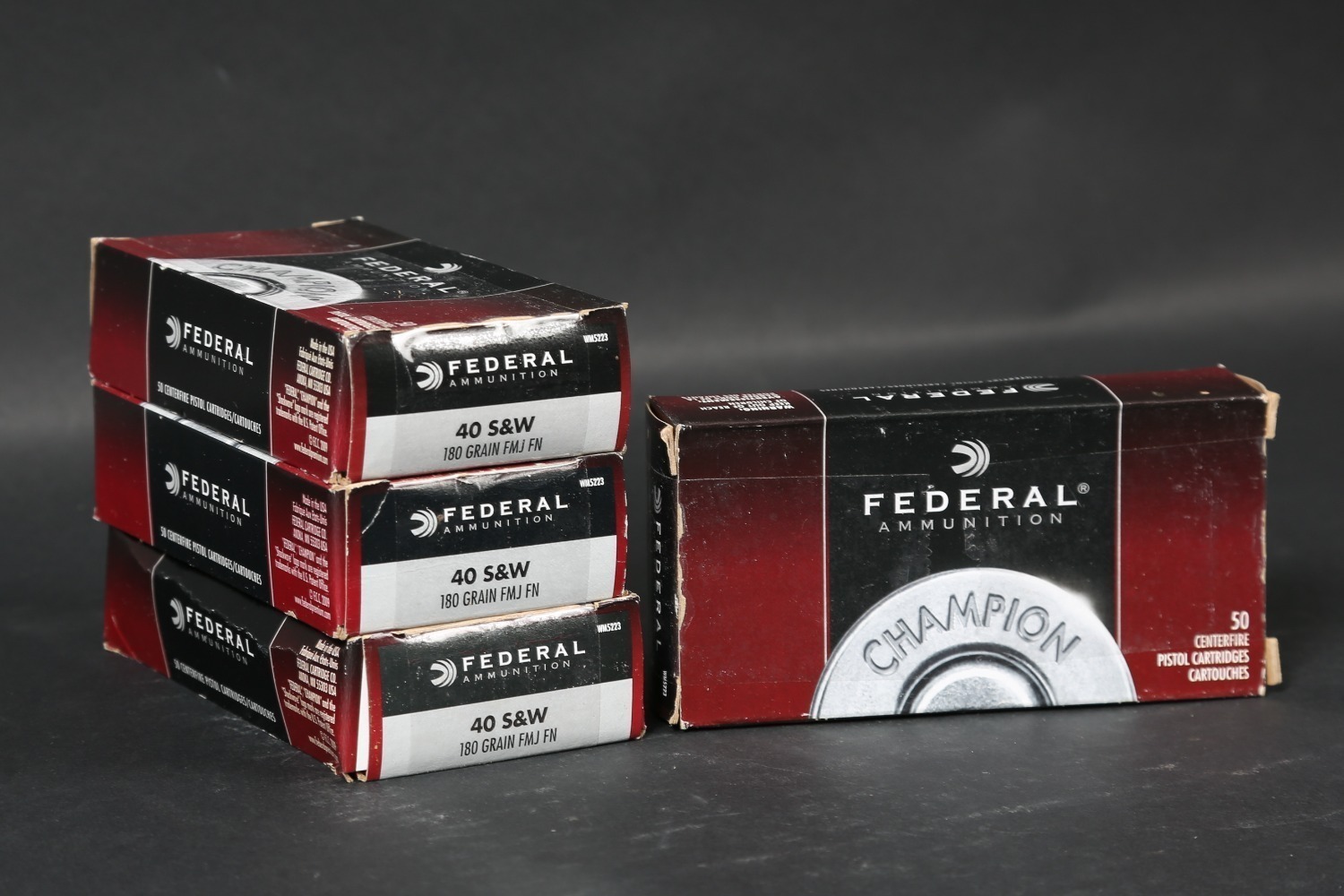 4 Bxs Federal .40 S&W Ammo