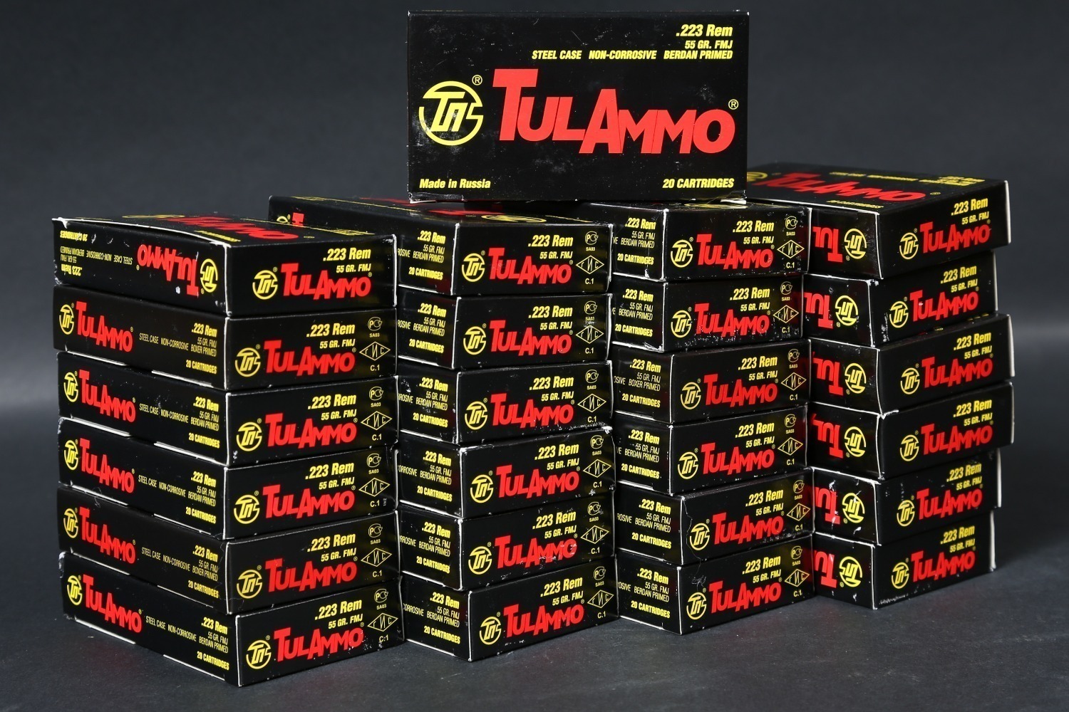 1 Case TulAmmo .223 Rem Ammo