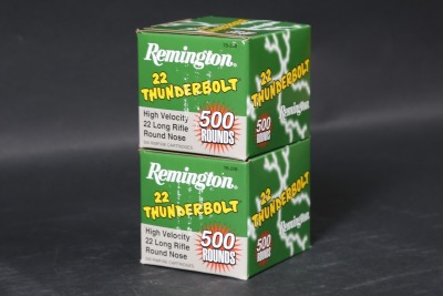 2 Bricks Remington .22 Thunderbolt Ammo