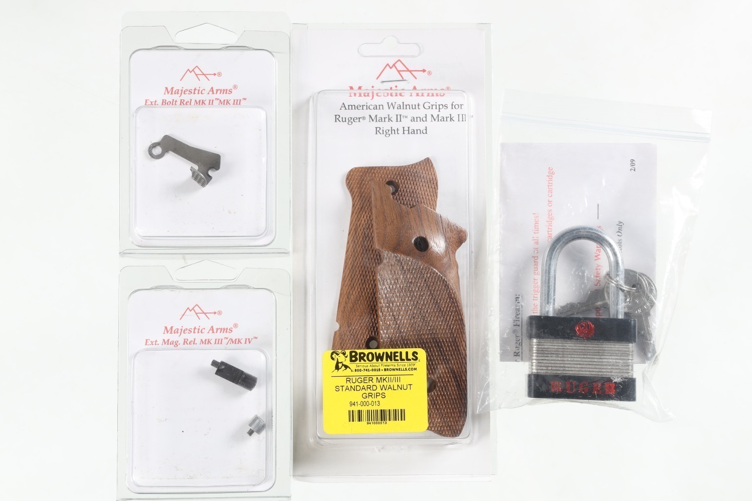 Ruger Mk. II/III/IV Parts & Grips