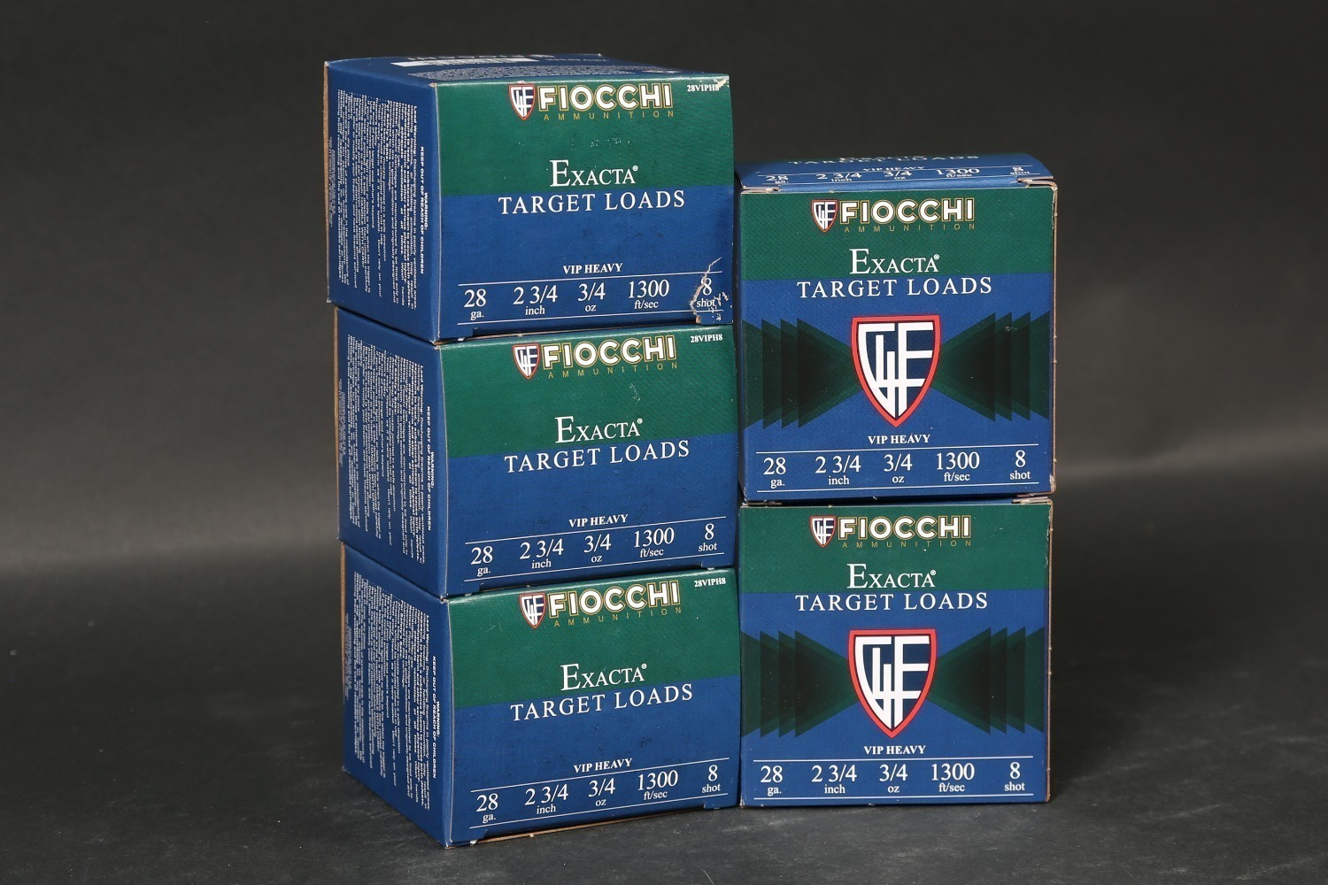 5 bxs Fiocchi 28ga Ammo