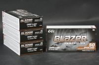 4 bxs Blazer 9mm Ammo