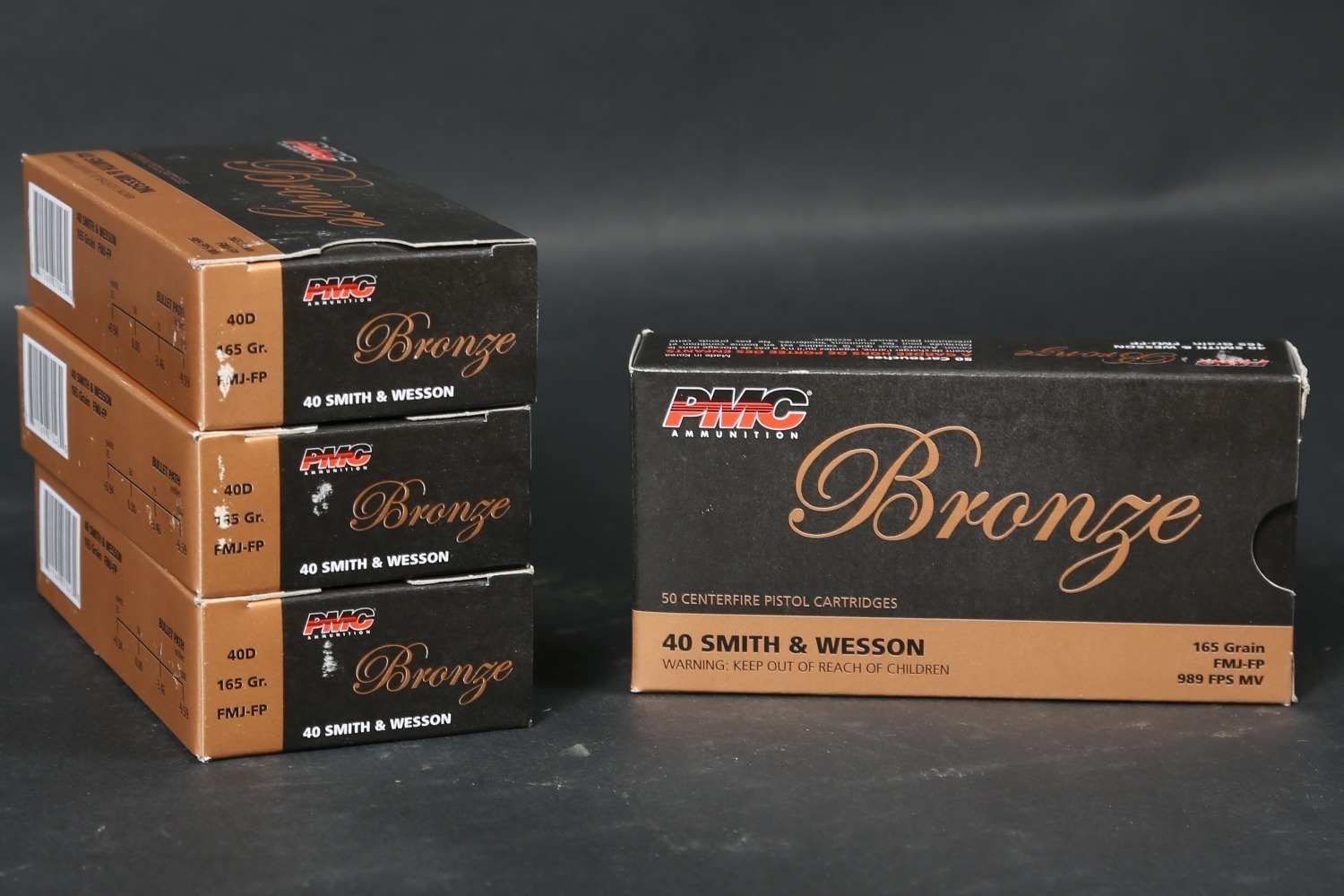 4 bxs PMC .40 S&W Ammo