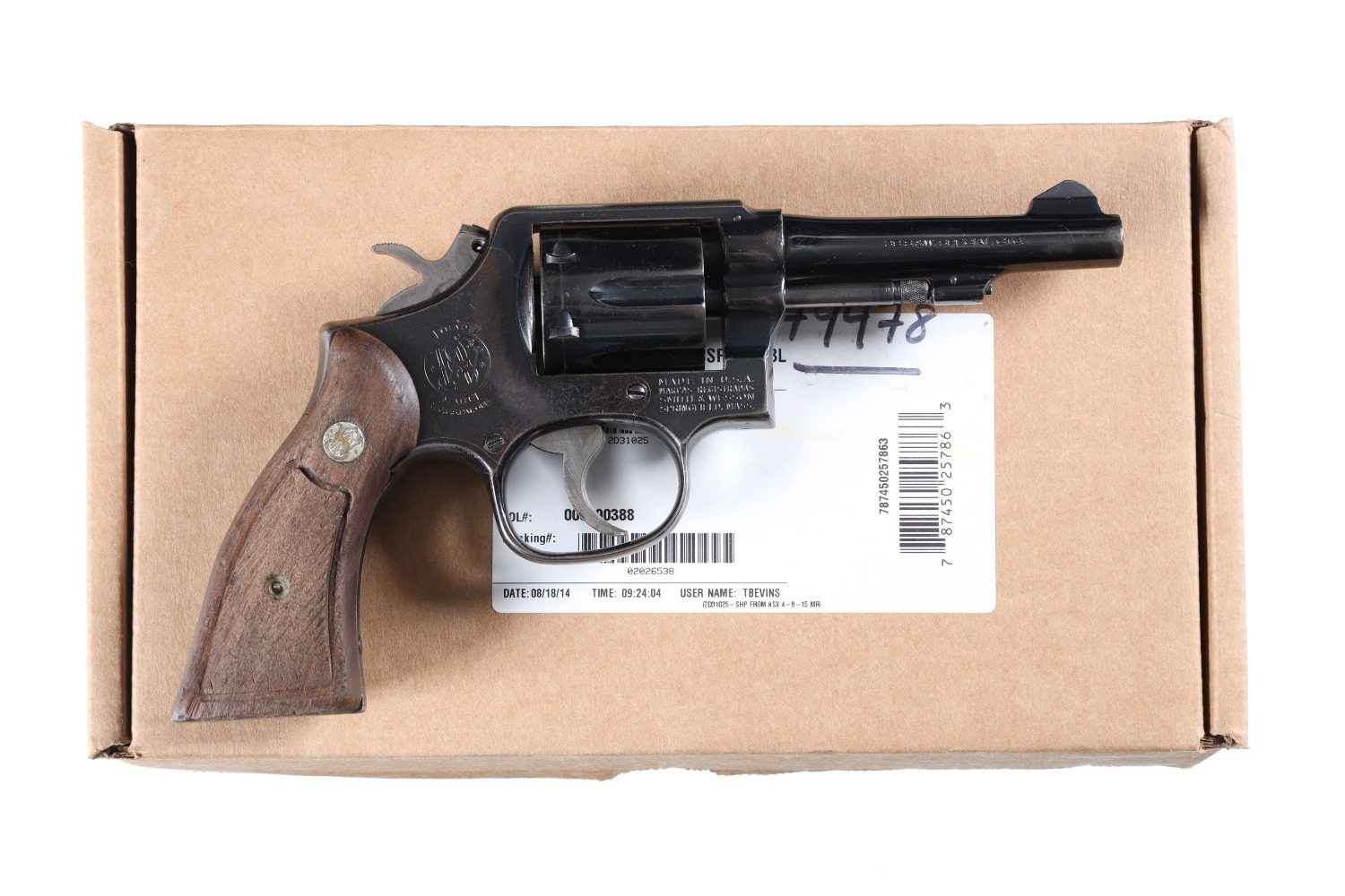 Smith & Wesson 10 5 Revolver .38 spl