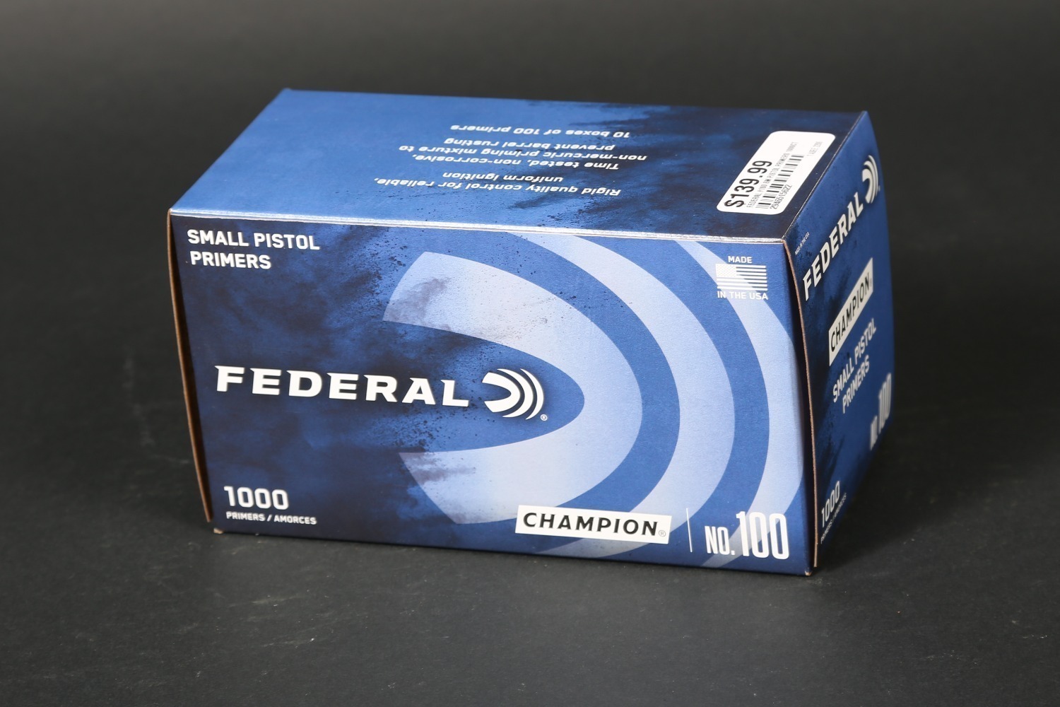 1 Brick Federal Pistol Primers