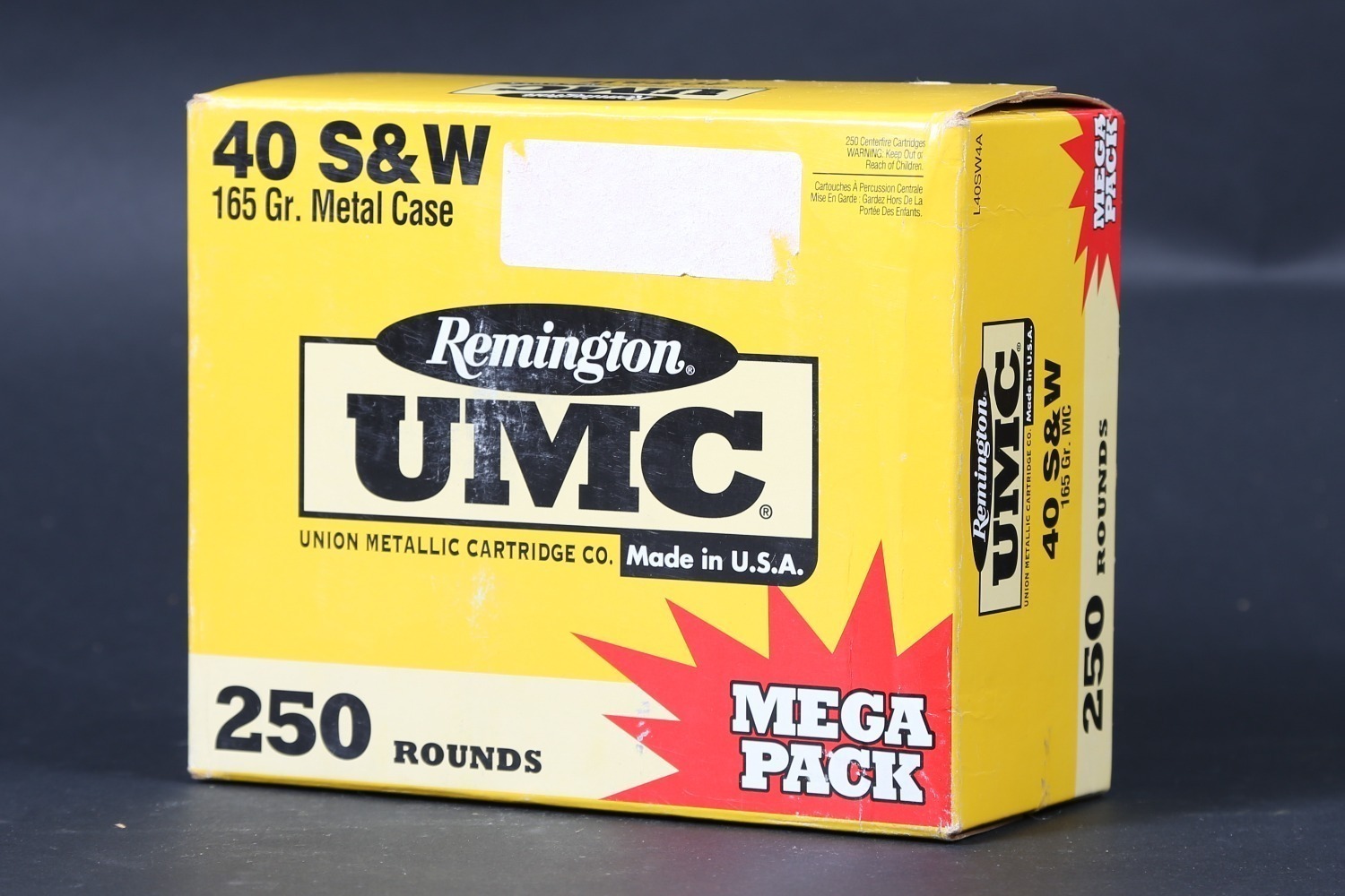 250rds Remington .40S&W Ammo