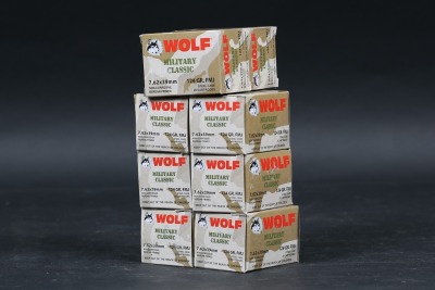 8 bxs Wolf 7.62x39 Ammo