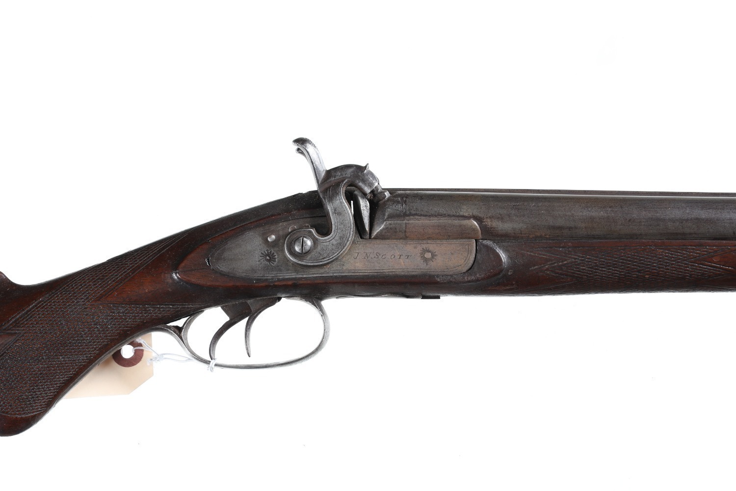 J.N. Scott Hammer SxS Shotgun 16ga