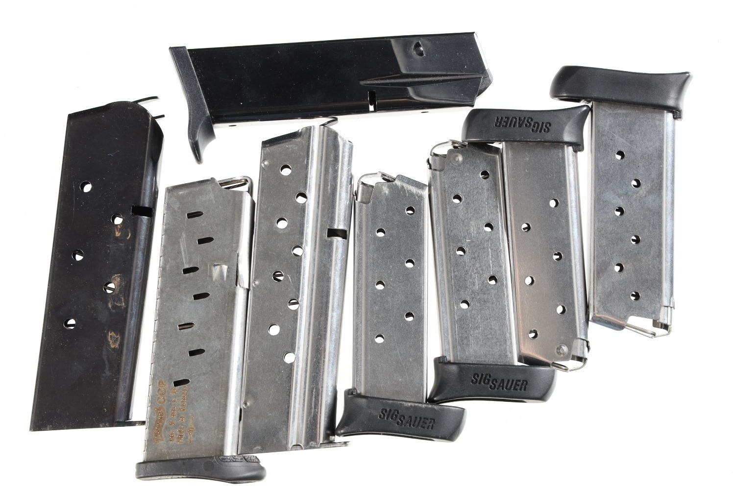 8 pistol magazines