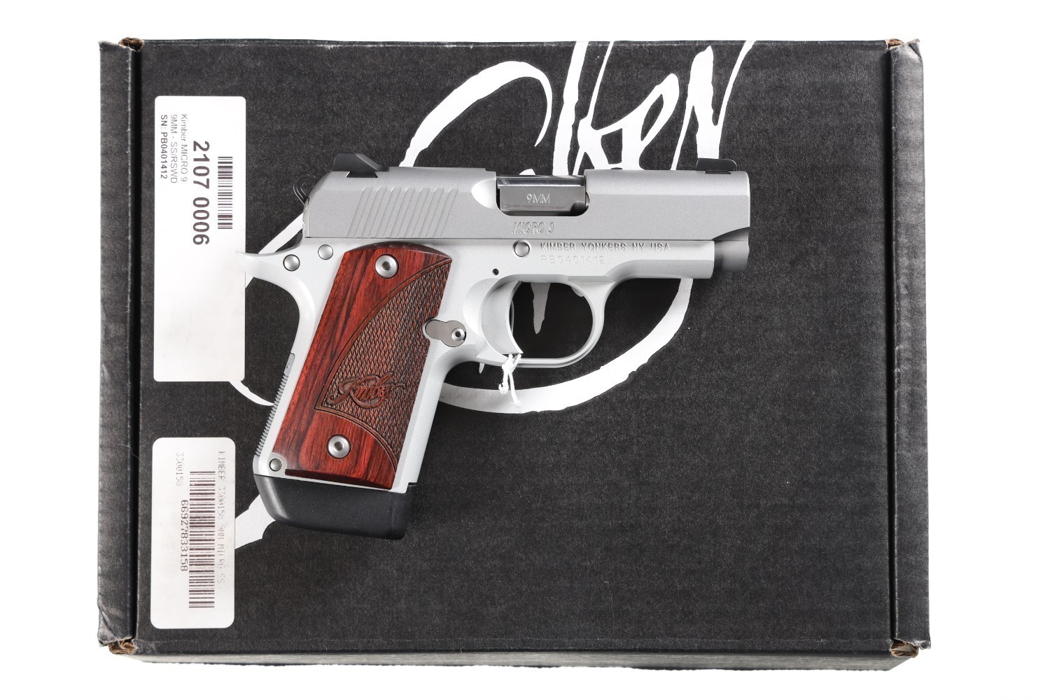 Kimber Micro 9 Pistol 9mm